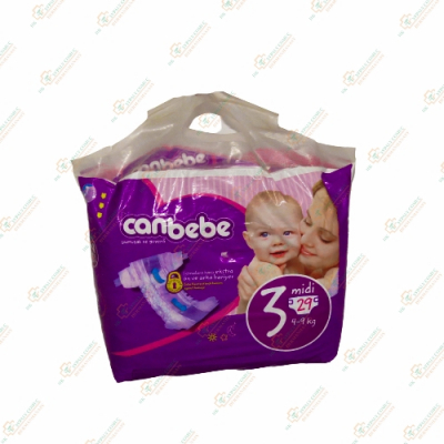 Подгузники Canbebe 3 midi  4-9kg