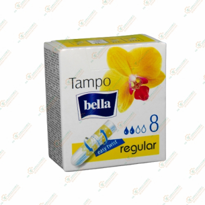 Bella тампоны Tampo regular easy twist, 2 капли, 8 шт.