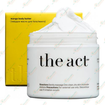The Act Масло твердое д/тела 180гр Манго