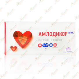 Амлодикор Плюс 5мг+50мг 30таб