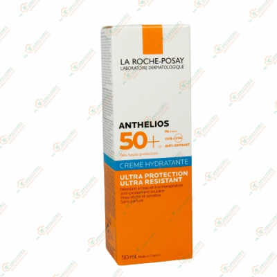 La Roche Posay ANTHELIOS СОЛНЦЕЗАЩИТНЫЙ УВЛАЖНЯЮЩИЙ КРЕМ ДЛЯ ЛИЦА И КОЖИ ВОКРУГ ГЛАЗ SPF 50+/PPD 35   50мл