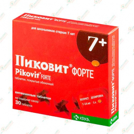 Пиковит Форте 7+ 30таб