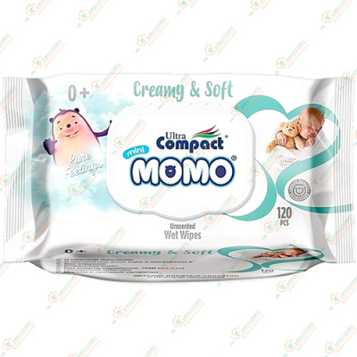 Салфетки влаж.CompactUltra 120шт mini MOMO