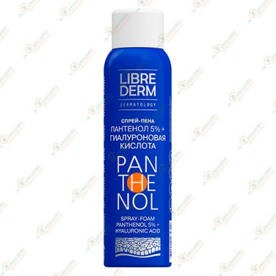 LIBREDERM Пантенол Спрей-Пена 130гр Гиалуроновая к-та
