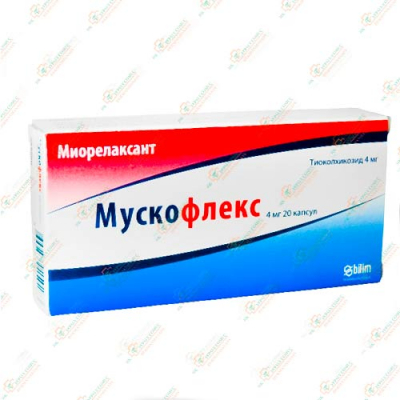 Мускофлекс 4мг 20капс