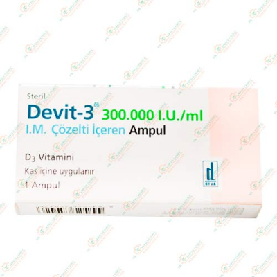 Девит-3 300.000I.U/ml 1амп в/м или орал.