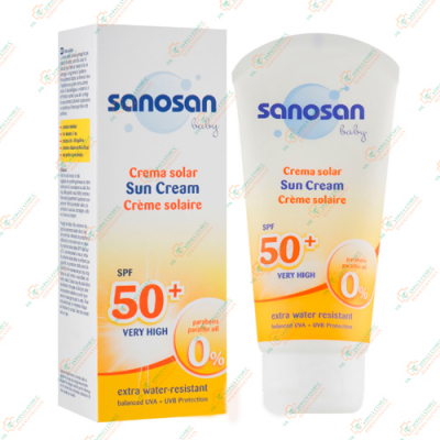 Sanosan Лосьон 50+солнцезащ.100мл