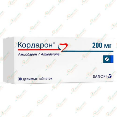 Кордарон 200мг 30таб -Венгрия