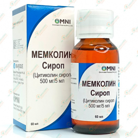 Цитиколин (Мемколин) 500м/5мл 60мл сироп