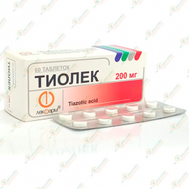 Тиолек 200мг 60таб