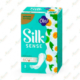 Прокладки мультиформ.Ola Silk Sense 60шт.Ромашка