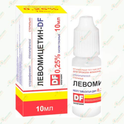Левомицетин DF 0.25 гл.капли 10мл