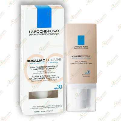 LA ROCHE-POSAY ROSALIAC CC CREME КОРРЕКТИРУЮЩИЙ УХОД С ТОНАЛЬНЫМ ЭФФЕКТОМ ДЛЯ КОЖИ СКЛОННОЙ К ПОКРАСНЕНИЯМ SPF30 50МЛ