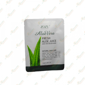 ZOZU Увлажняющая тканевая маска с Aloe Vera, 30 г