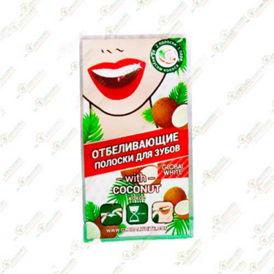 Отбеливающие полоски With Coconut