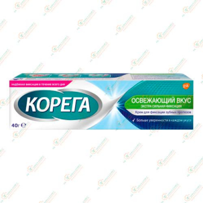 Корега крем освежающий вкус 40гр