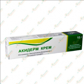 Акидерм крем 10гр