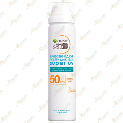 Garnier Ambre Solaire Спрей солнцезащ.50+ увлажн.75мл