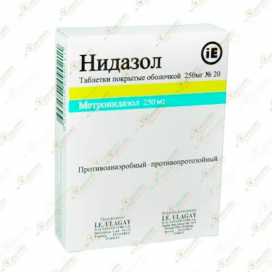 Нидазол 250мг 20таб