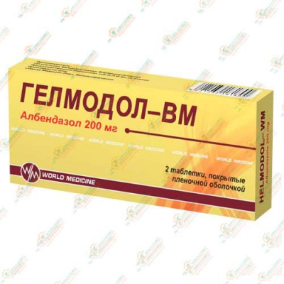 Гелмадол 200мг 2таб