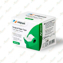 Лейкопластырь Aidplast 5мх2.5см бумажный