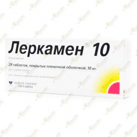 Леркамен 10мг 28таб