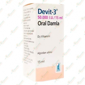 Девит капли оралн.50000IU/15ml