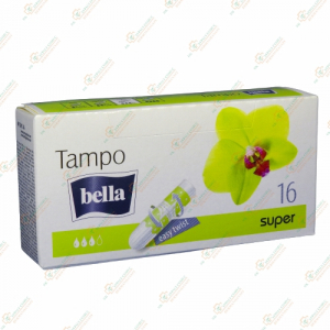 Bella  тампоны Tampo без аппликатора premium comfort Super 16 шт easy twist