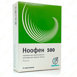 Ноофен 500мг порошок д/р-ра 5пакетов