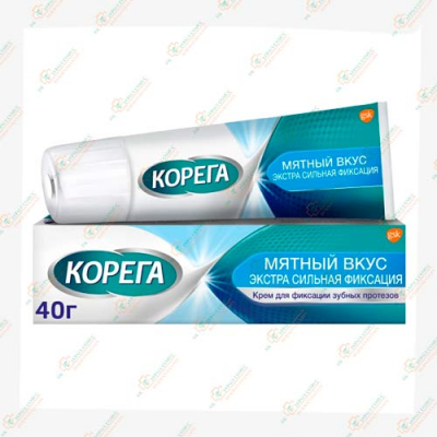 Корега крем мятный вкус 40гр