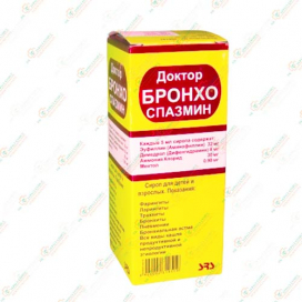 Доктор Бронхо Спазмин 120мл