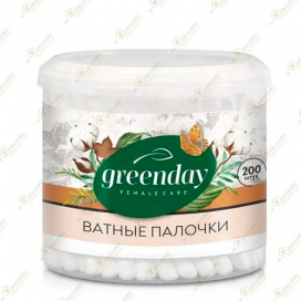 GreenDay Ватные палочки 200шт