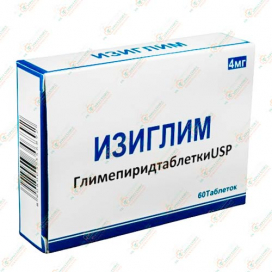 Глимепирид (Изиглим) 4мг 60таб