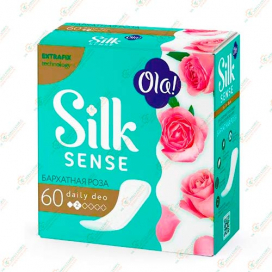 Прокладки ежедн.Ola Silk Sense 60шт.Роза
