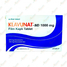 Клавунат БИД 1000мг 10таб