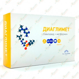 Диаглимет Тадж 80/500мг 30таб