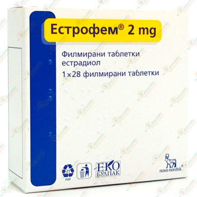 Эстрофем 2мг 28таб
