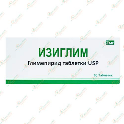 Глимепирид (Изиглим) 2мг 60таб