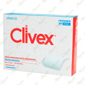 Повязка стерильная Clivex 9смх10см