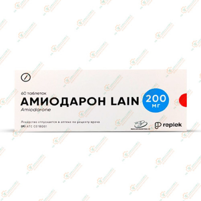 Амиодарон LAIN 200мг 60таб